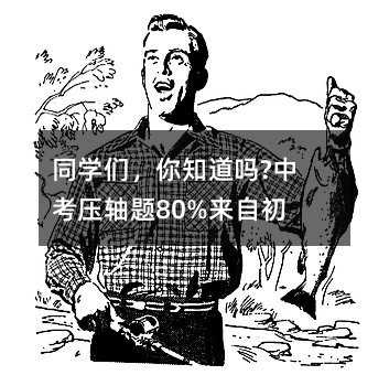 同学们,你知道吗?中考压轴题80%来自初三??